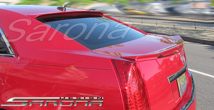 Custom Cadillac CTS Roof Wing  Sedan (2008 - 2012) - $299.00 (Manufacturer Sarona, Part #CD-009-RW)